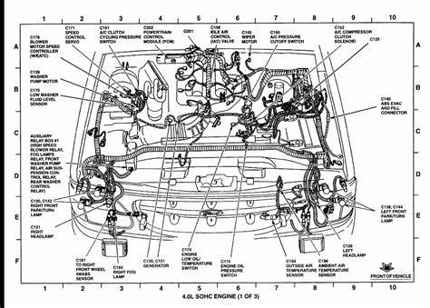 GROUND DISTRIBUTION – Ford Taurus SE 2000 – SYSTEM 